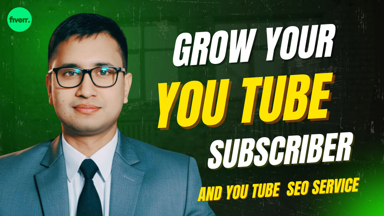 green and black brush strokes creative youtube thumbnail